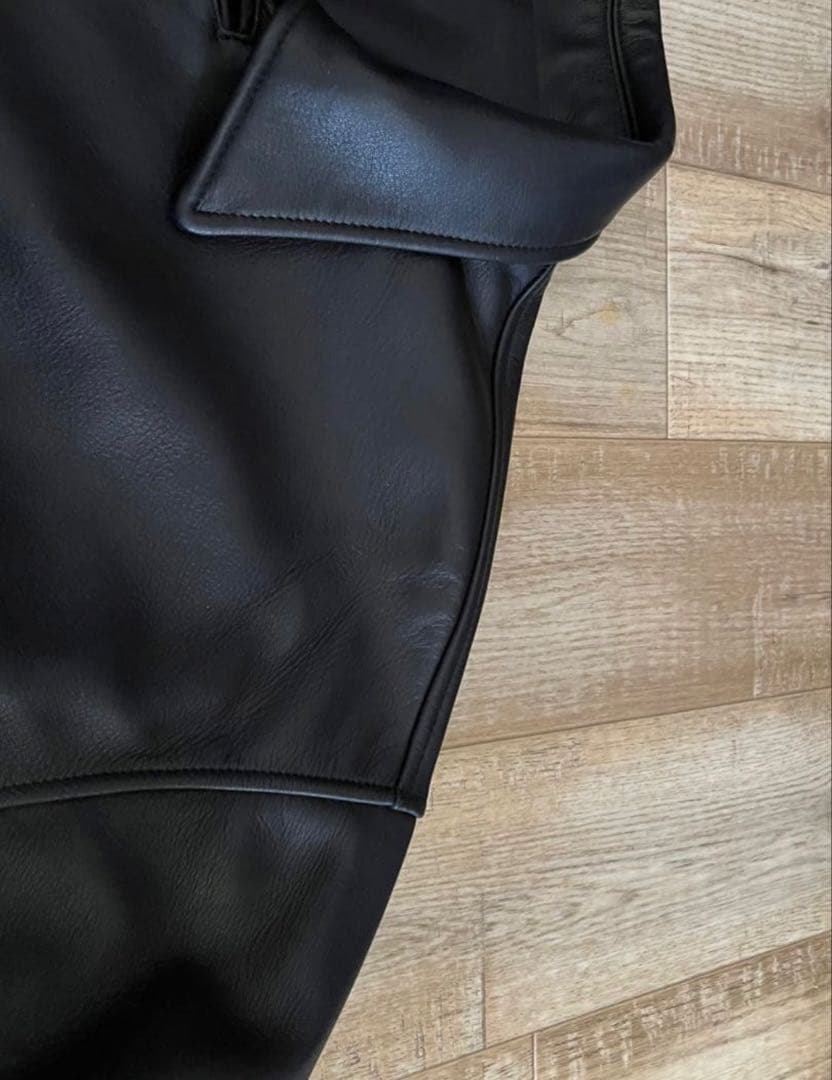 ジャケット・アウター OVY Waterproof Calf Leather Car Coat L