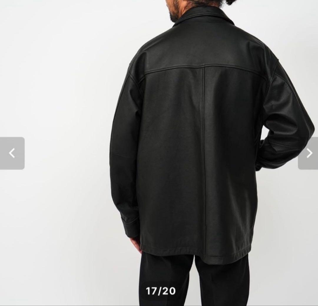 ジャケット・アウター OVY Waterproof Calf Leather Car Coat L