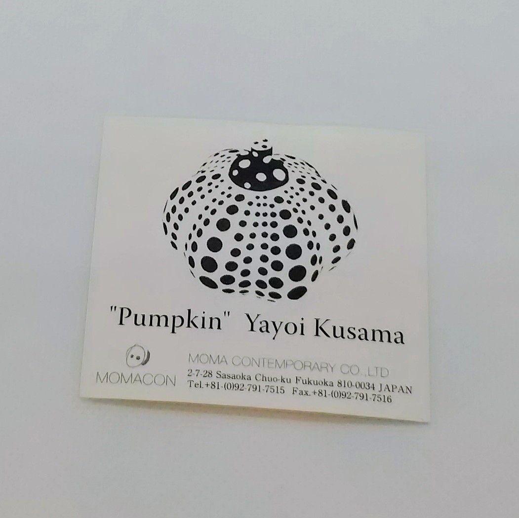 【希少品】草間彌生 パンプキン かぼちゃ オブジェ ペーパーウェイト 箱付