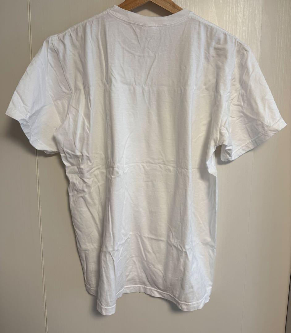 Supreme ホワイト Tシャツ　ステッカー付き