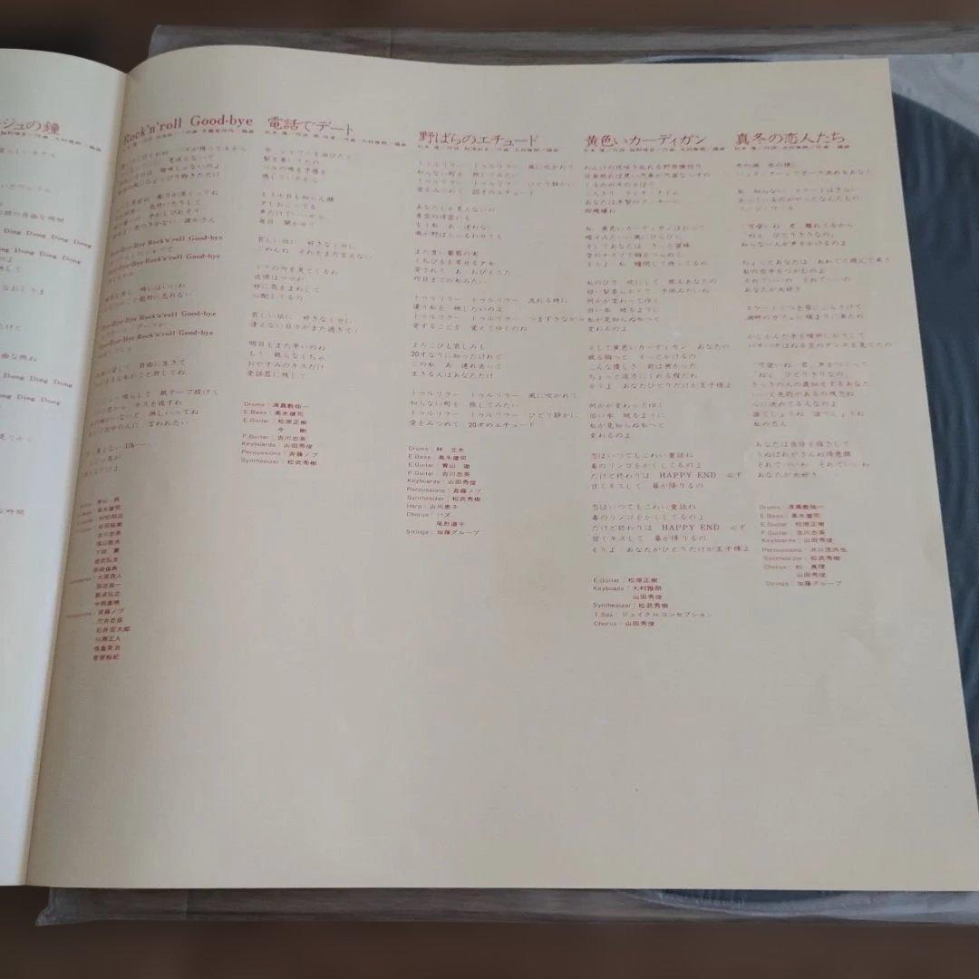 キャンディー　松田聖子レコード盤LP