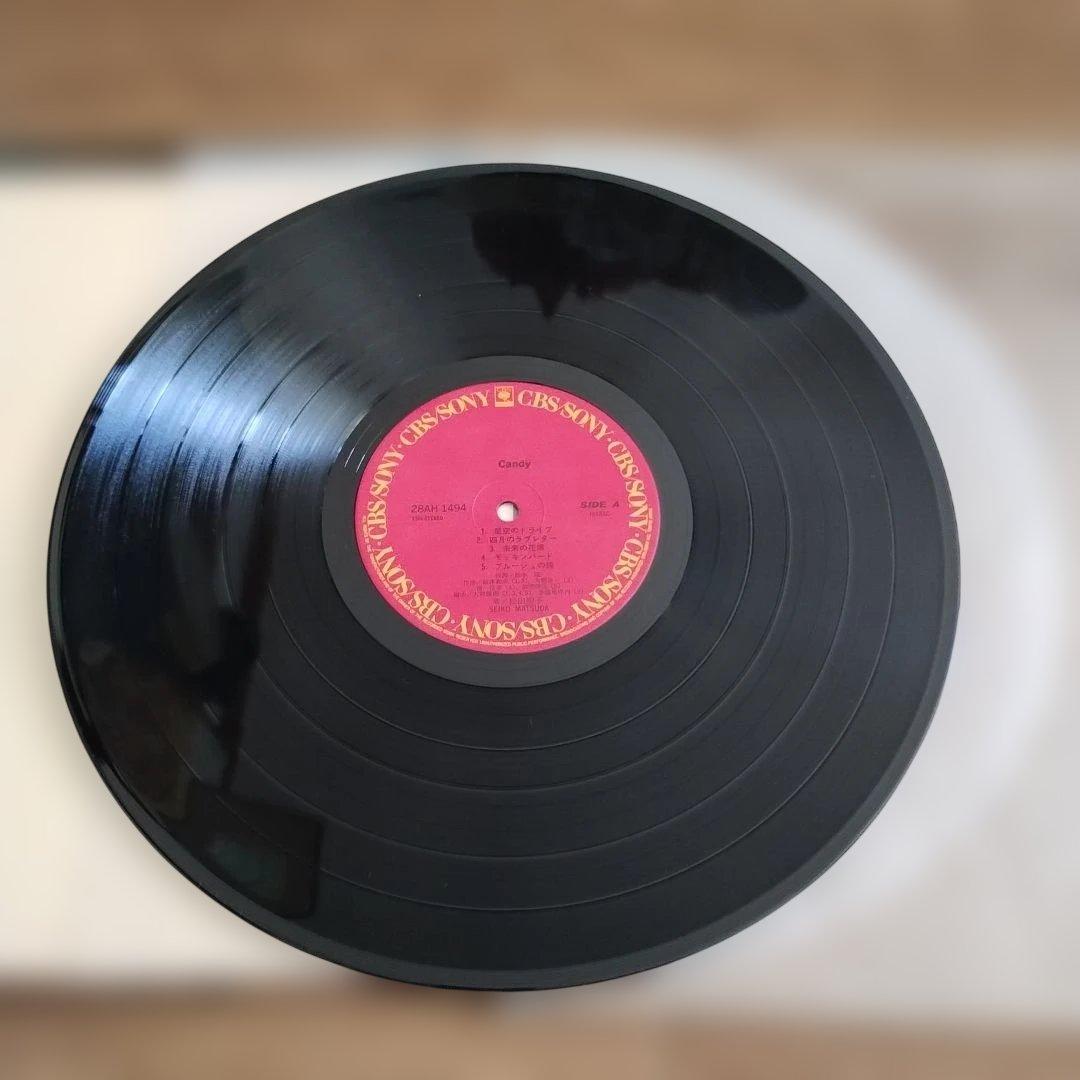 キャンディー　松田聖子レコード盤LP