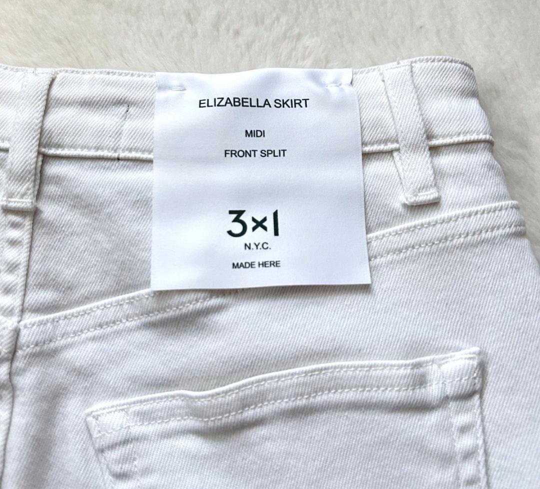 新品タグ付　35200円　L'APPARTEMENT扱　3×1 　デニムスカート