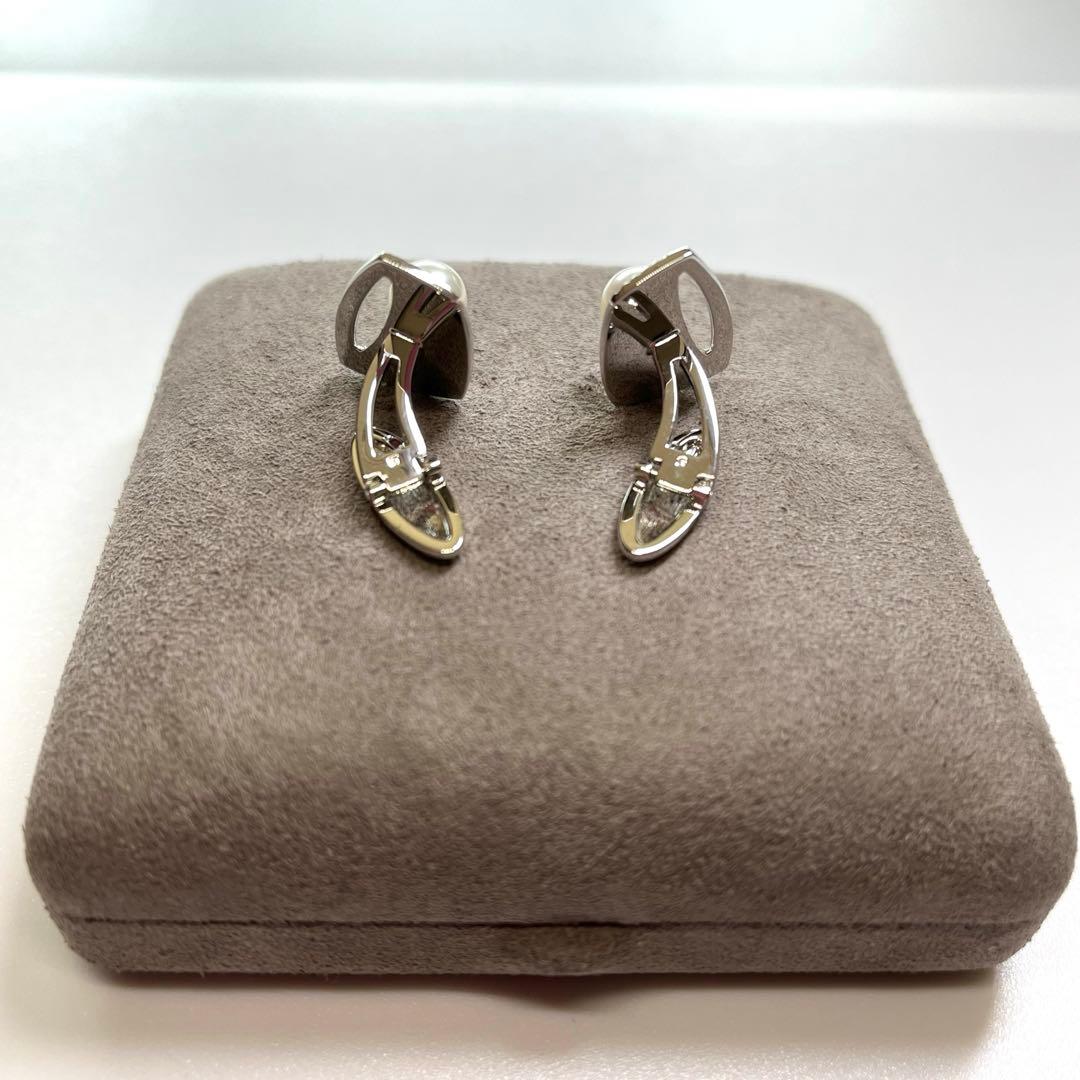 MIKIMOTO シルバー パール カフリンクス