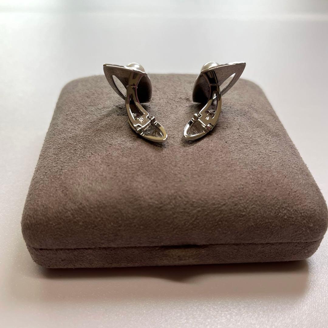 MIKIMOTO シルバー パール カフリンクス