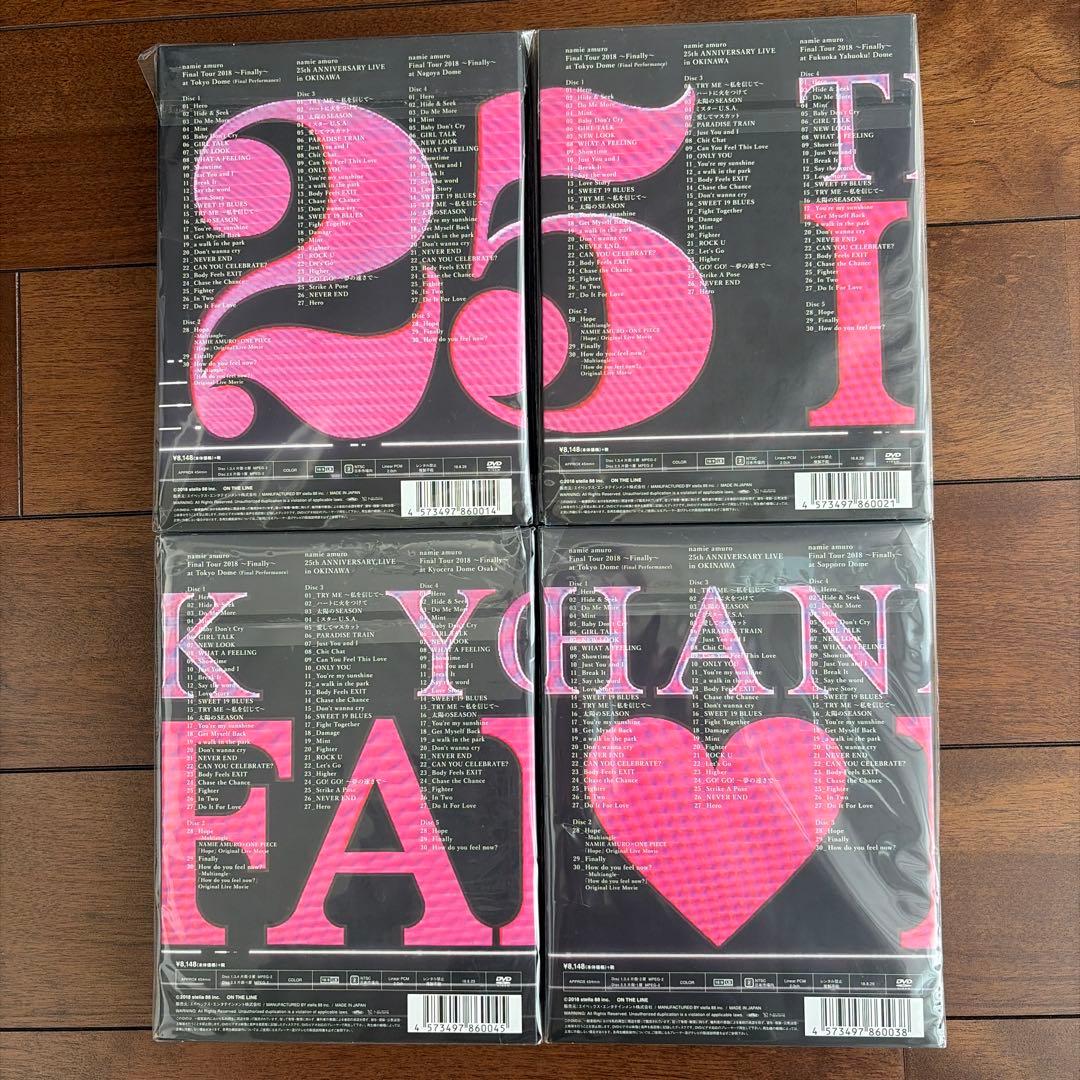 未開封品　安室奈美恵namie amuro Final Tour 2018DVD