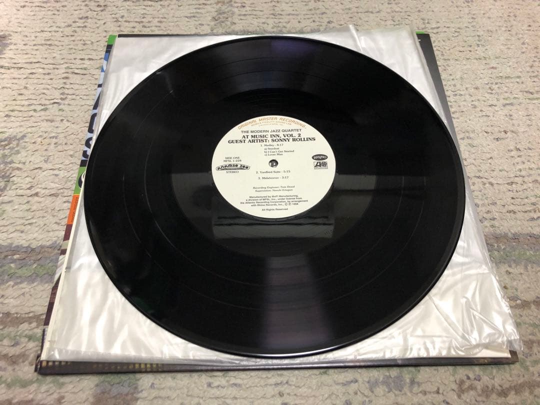 MFSL MJQ At Music Inn Volume 2 高音質 LP 廃盤