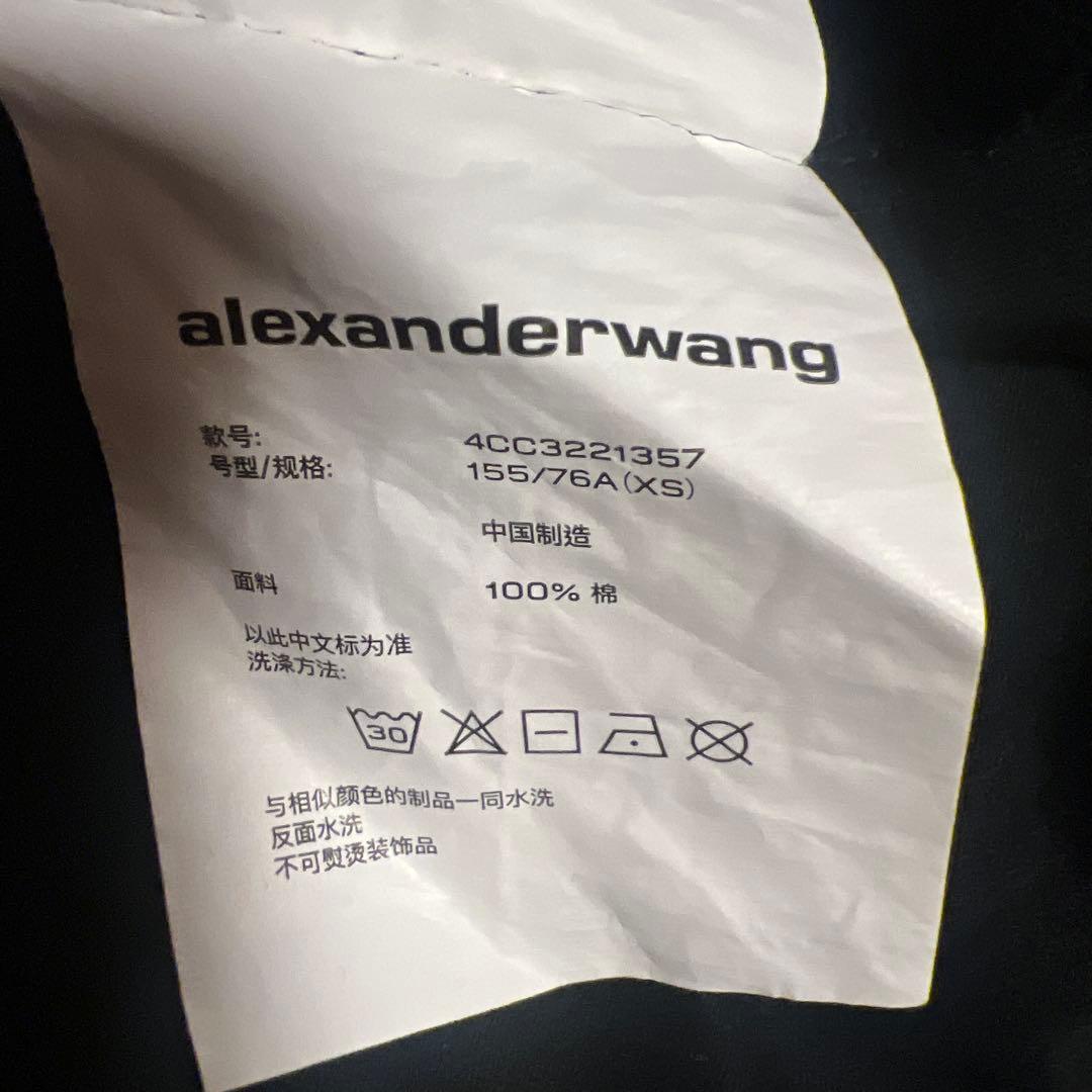 Alexander Wang. ブラック Tシャツ XS