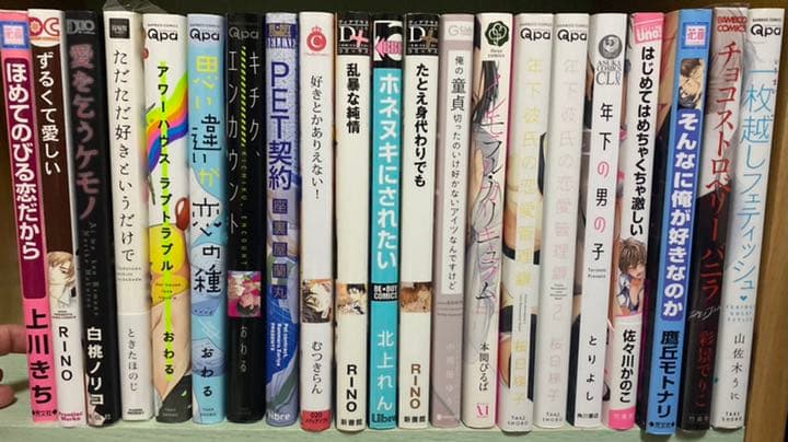 BLコミック 商業BL 43冊まとめ売り