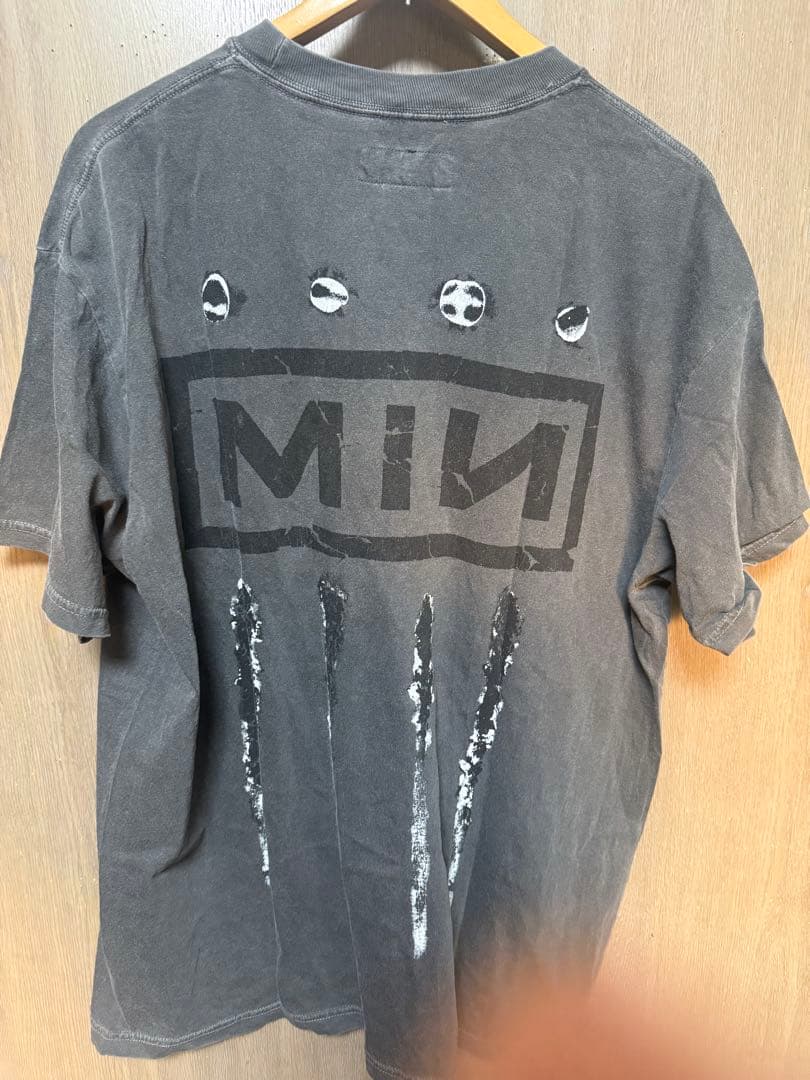 MINUS マイナス Bootleg Tee monochrome shine