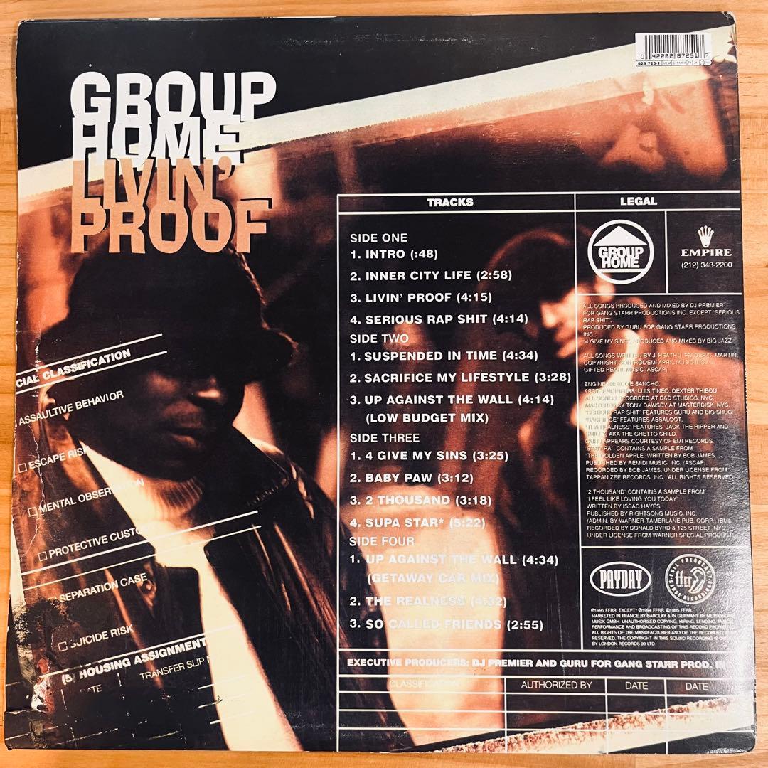 Group  Livin' Proof レコード Gang Starr