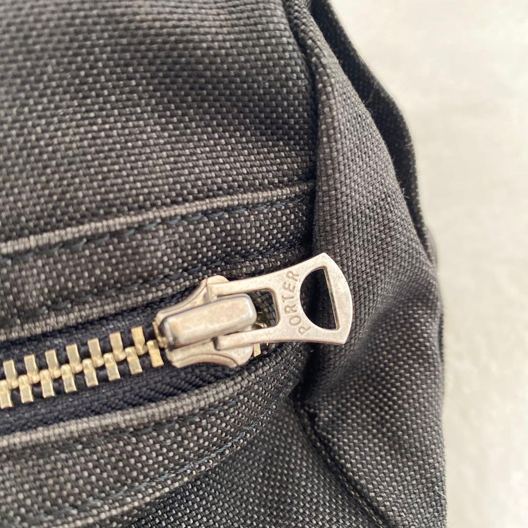 PORTER スモーキー ドラム ミニボストン 黒　ボストンバッグ　ポーター