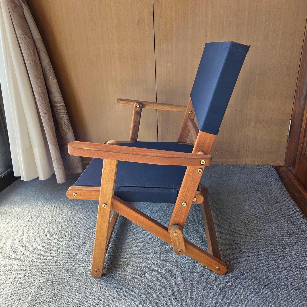 ニトリ木製アウトドアチェア（グリーン、ブラウン、ネイビー）2990円
