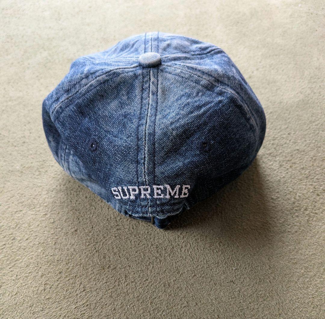 Supreme デニム Sロゴ刺繍 CORDURA CAP