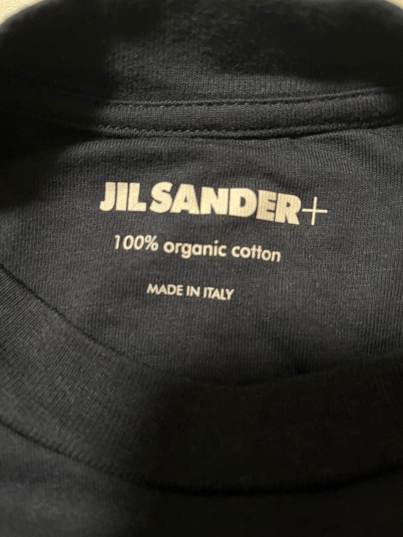 JIL SANDER+ ネイビー 半袖Tシャツ　（パックTシャツ）