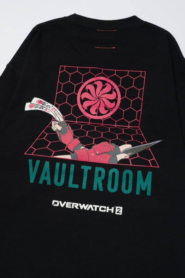 VAULTROOM　KIRIKO TEE / BLACK　XL