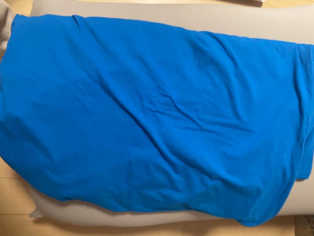 【美品】yogibo Maxカバー　アクアブルー