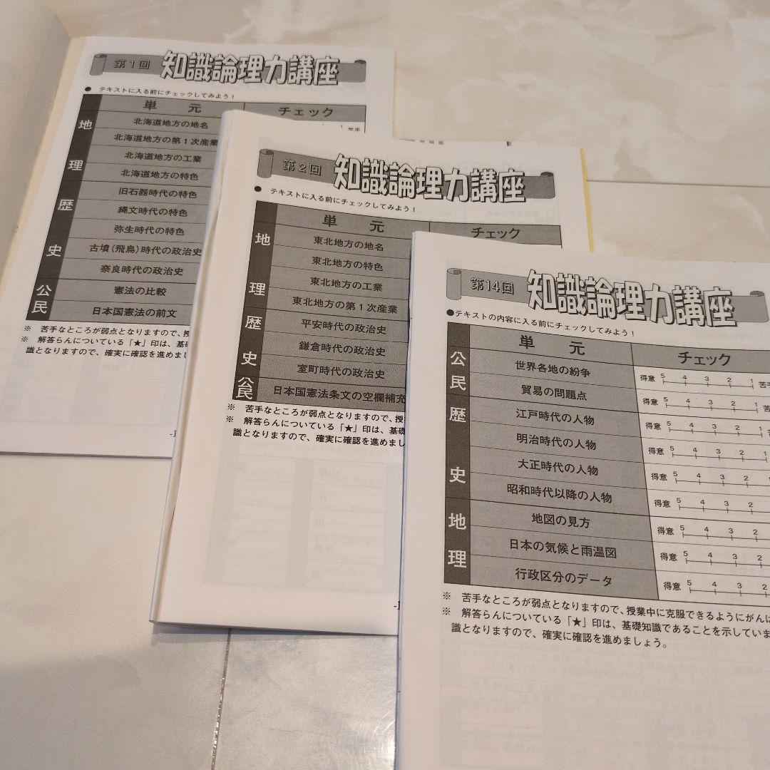 sapix 小6 社会 SS 単科講座