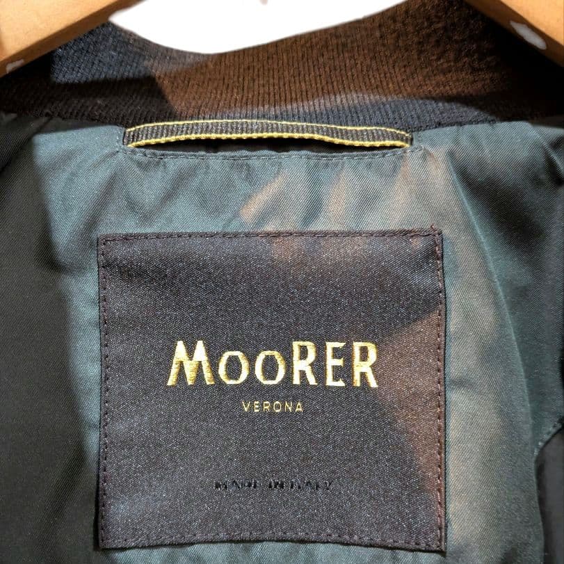 MOORER ムーレー MA-1 フライトジャケット カーキ ブルゾン