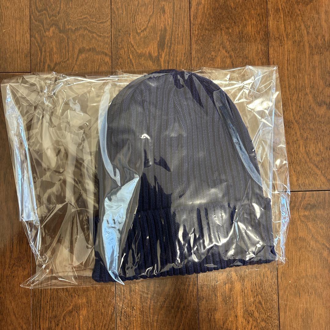 Supreme Beanie ビーニー ネイビー　 ニットキャップ ボックス
