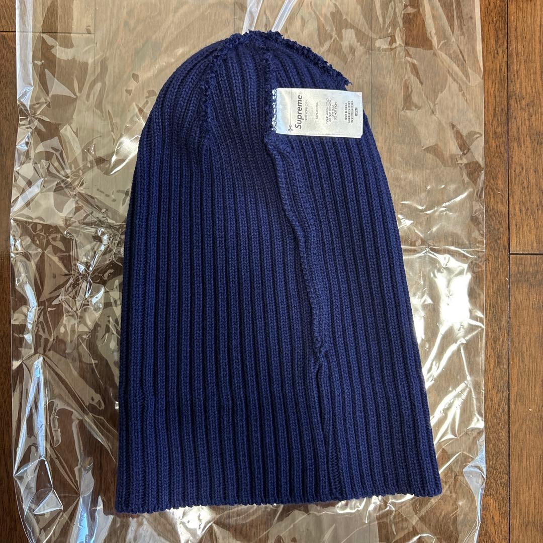Supreme Beanie ビーニー ネイビー　 ニットキャップ ボックス