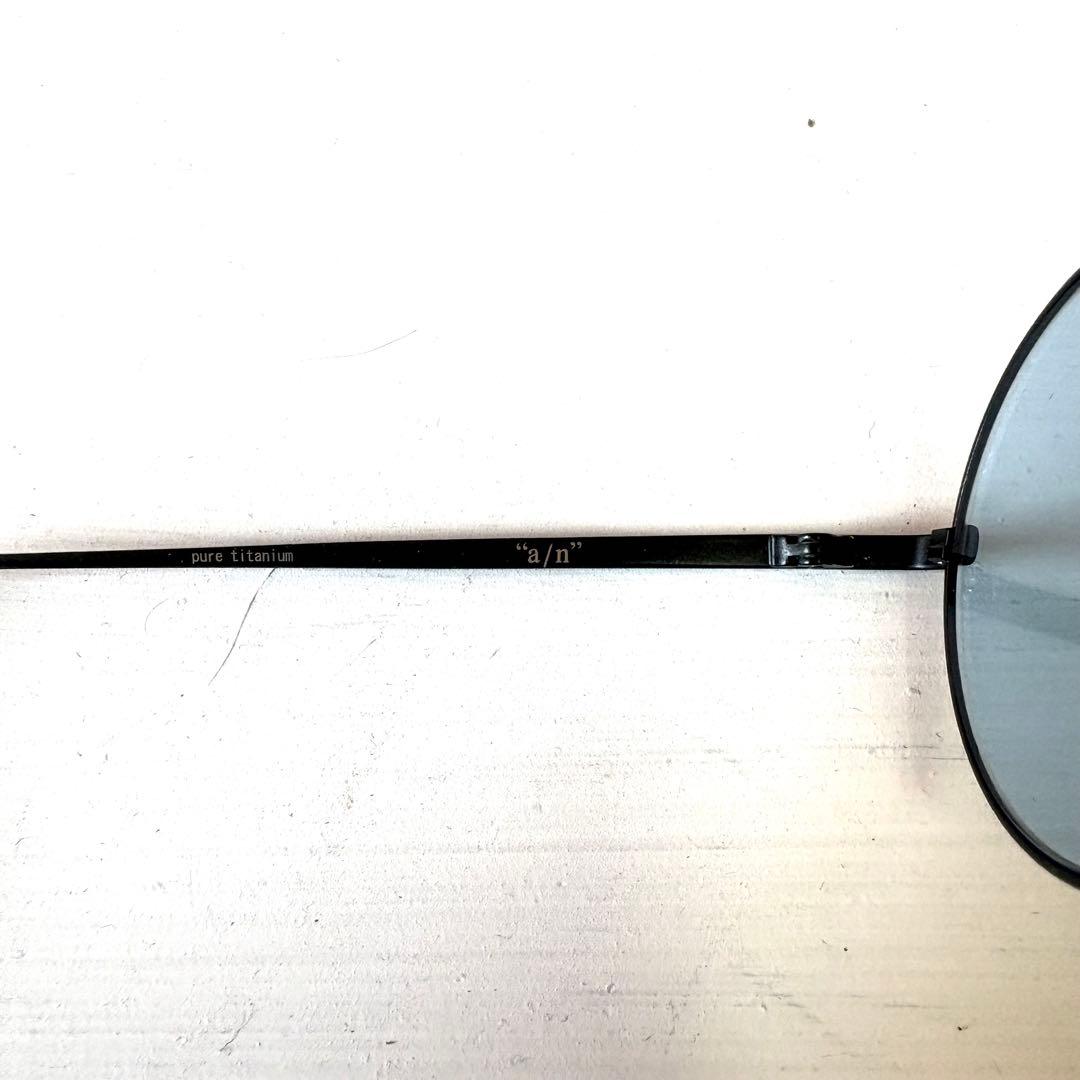 buddy optical a/n titanium ブラック×ブルー