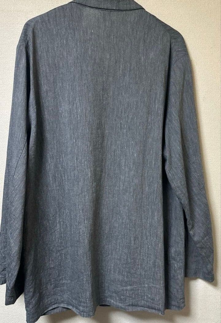 25ss CONFECT 水撚りリネン×和紙テーラードジャケット size5