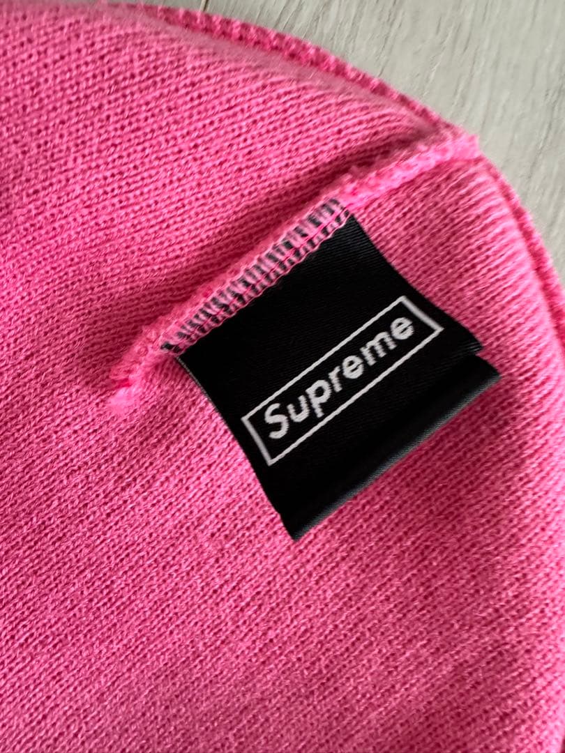 New Era Box Logo BeanieMagenta 即発送！最終値下げ