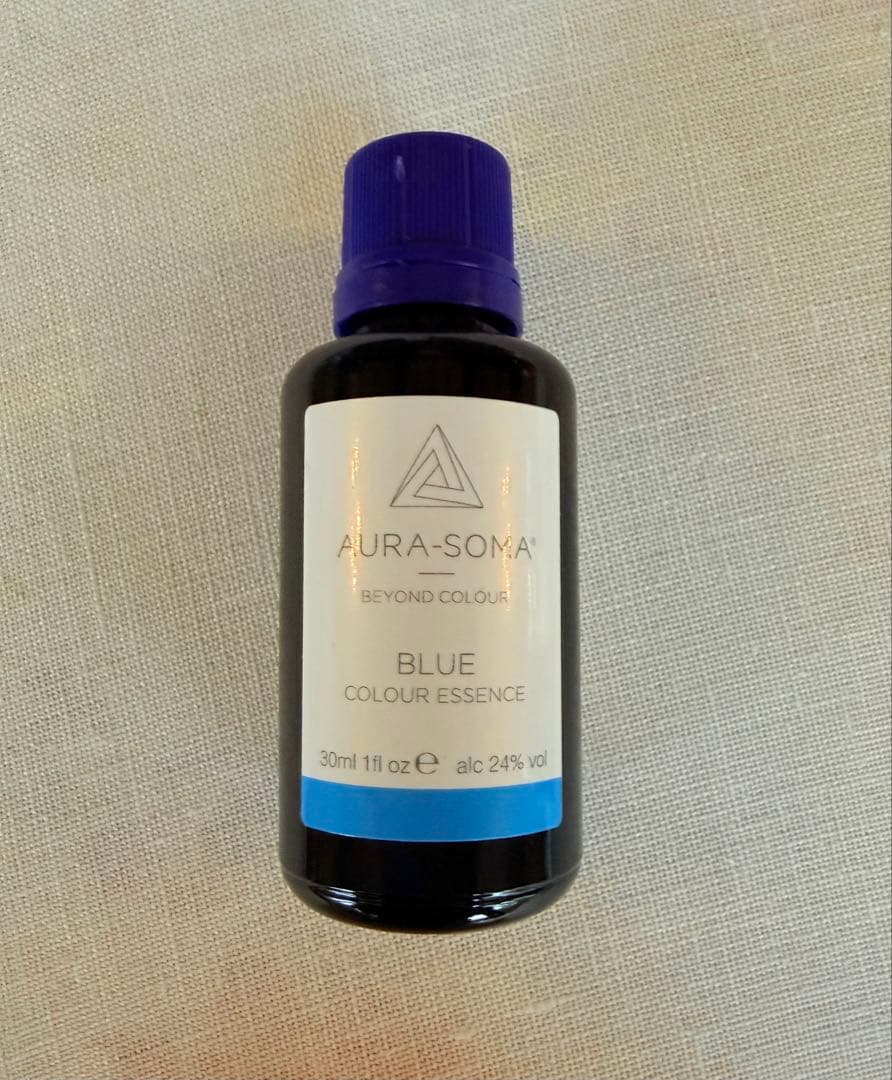 オーラソーマ カラーエッセンスブルー＆レッド30ml 2本セットガイド付き
