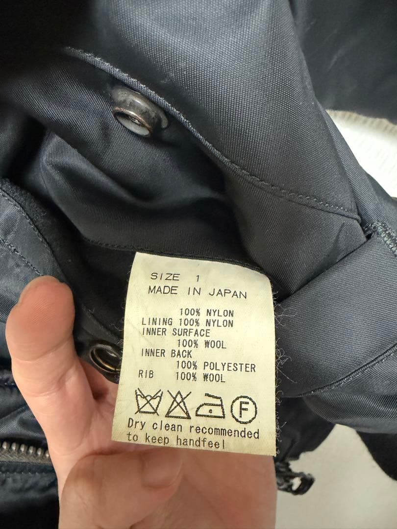 markaware MA-1 66NYLON TWILL サイズ1 中綿入り