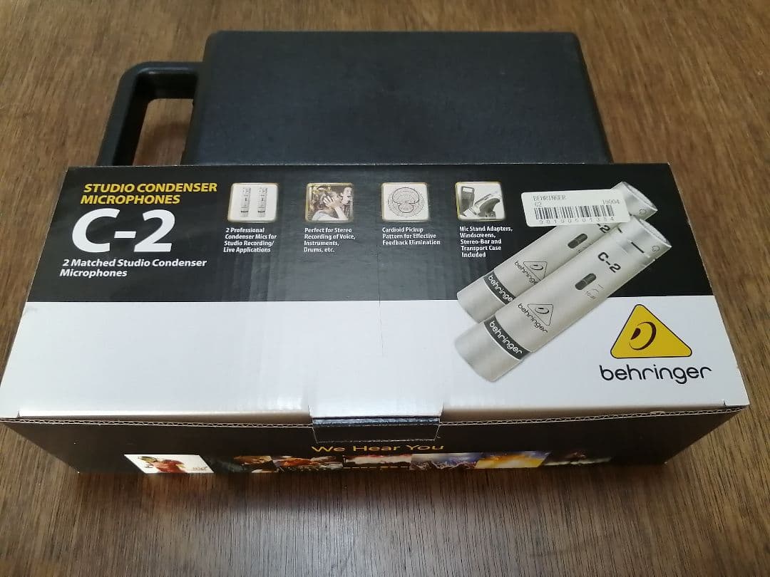 【値下げ】BEHRINGER / C-2コンデンサーマイクステレオペアマッチング