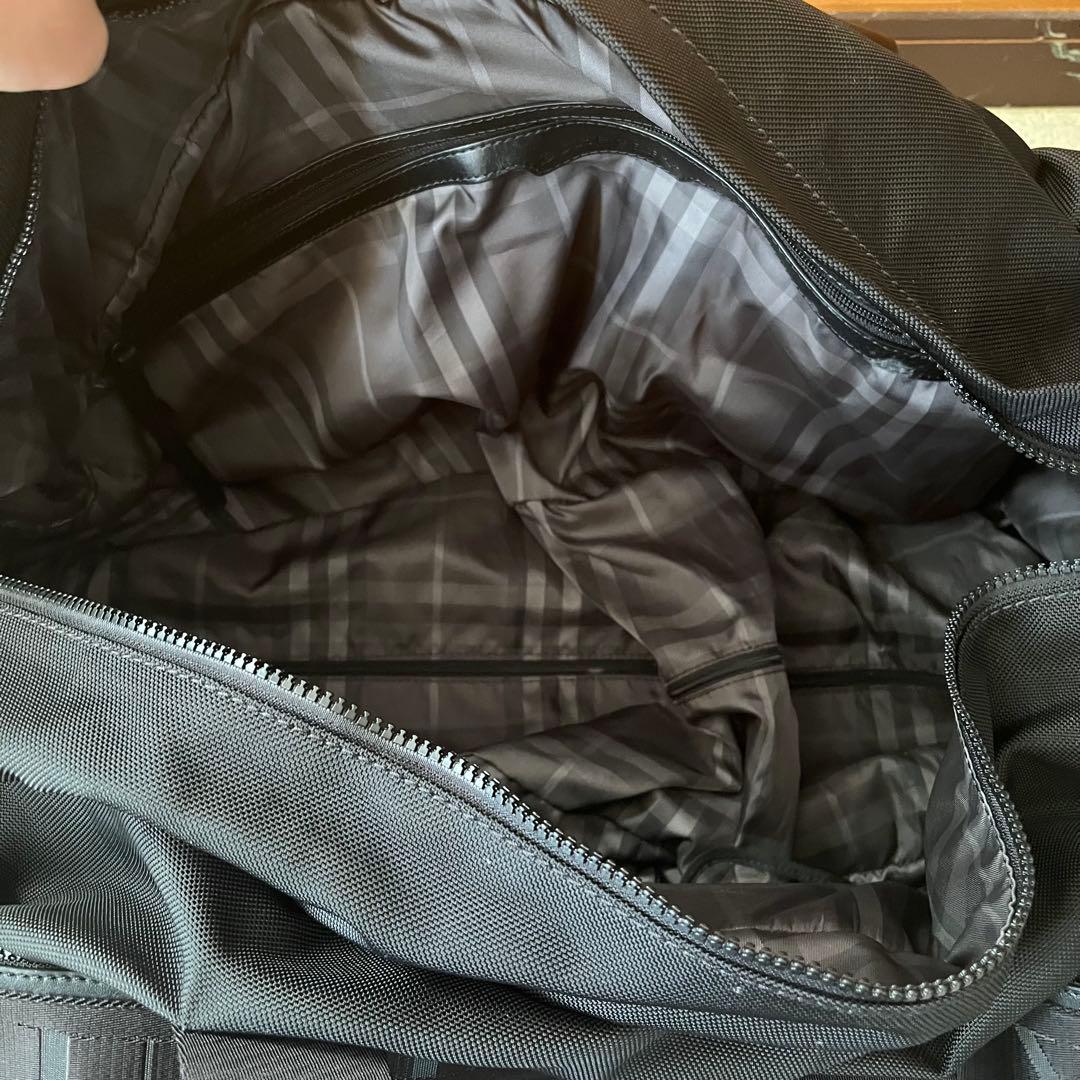 希少 BURBERRY 2way キャリーバッグ ボストンバッグ ブラック