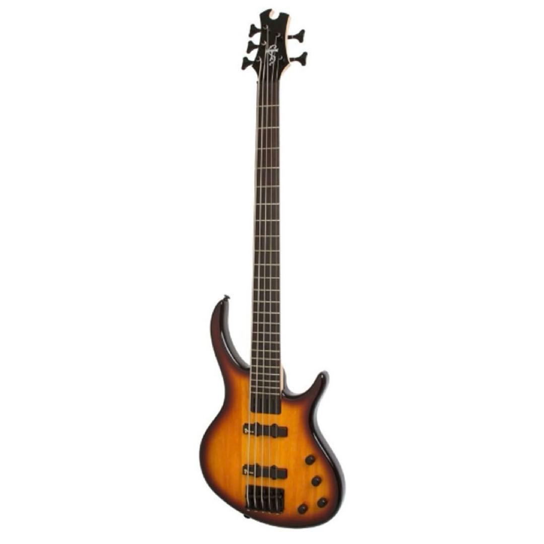 ベース Epiphone Toby Deluxe-V Vintage Sunburst