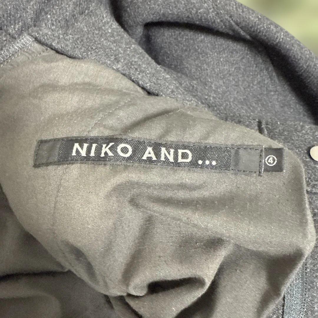 NIKO AND... ニコアンドテーラードジャケット　セットアップ　XL相当
