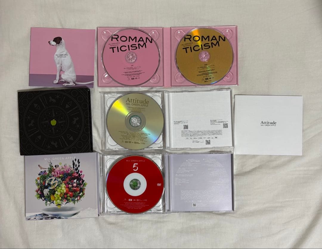 【初回限定盤】Mrs. GREEN APPLE まとめ売り 16枚セット