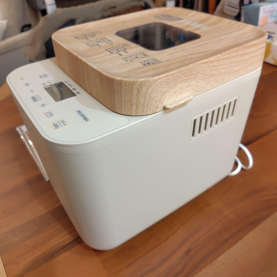 アイリスオーヤマ ホームベーカリー レシピブック付き