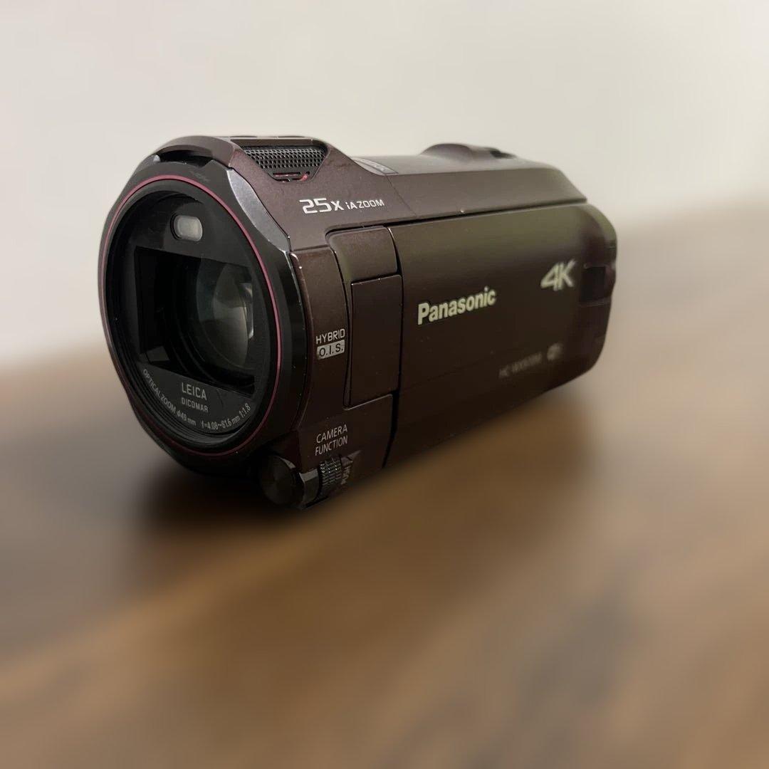 Panasonic HC-W970M 4Kビデオカメラ本体　動作未確認