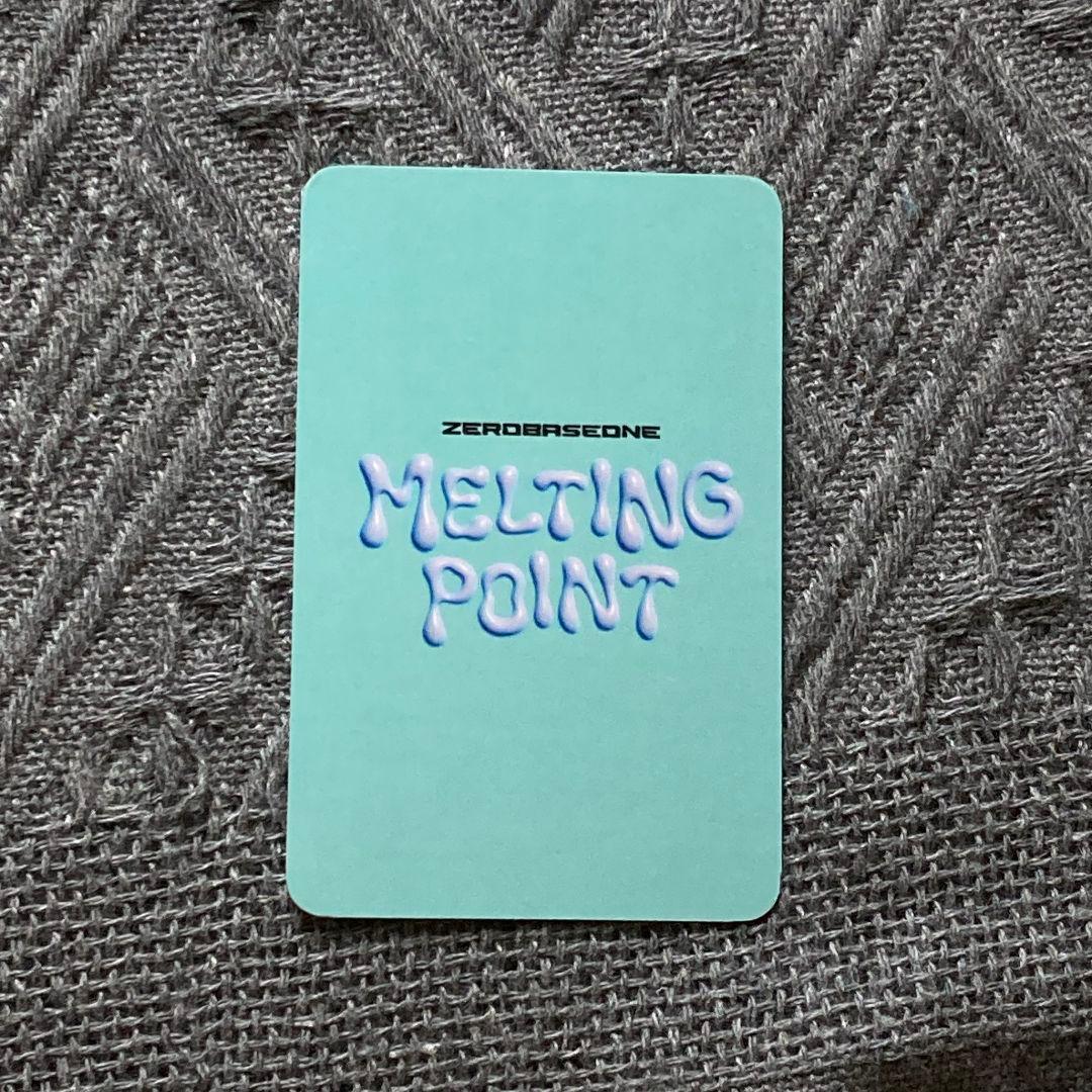 ZB1 melting point 2週目 ハンユジン トレカ