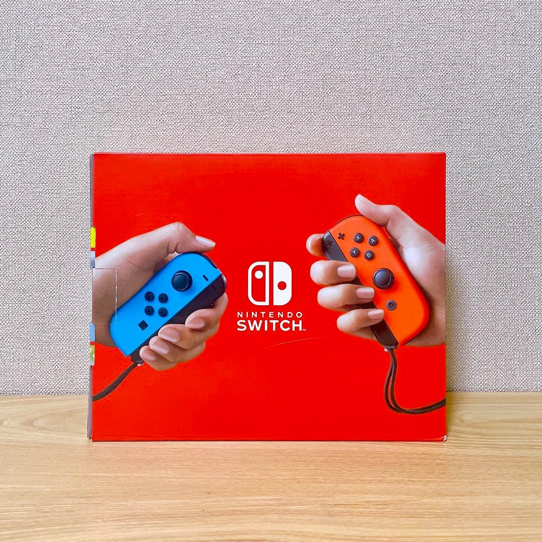 【未使用に近い】 2024年3月購入 バッテリー強化版 Switch本体