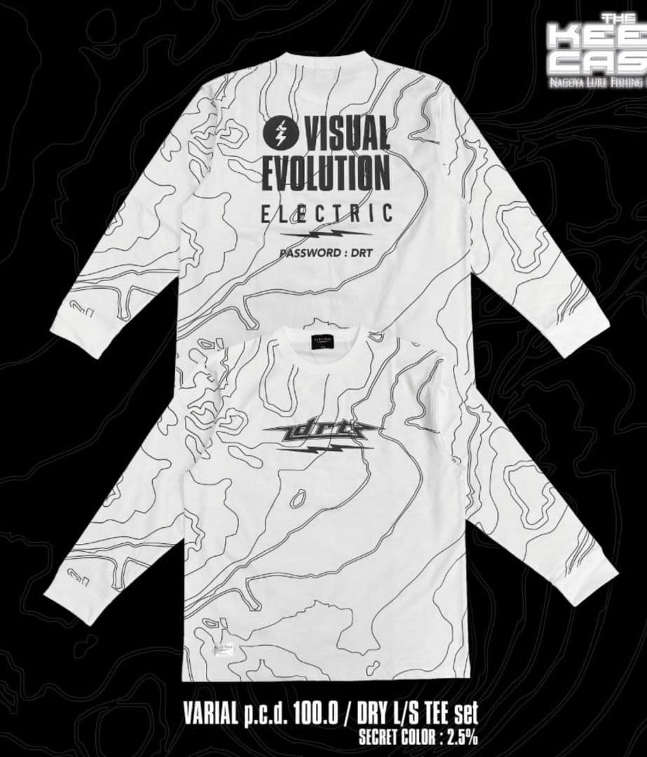 DRT×エレクトリックDRY L/S TEE バリアル100セットキープキャスト