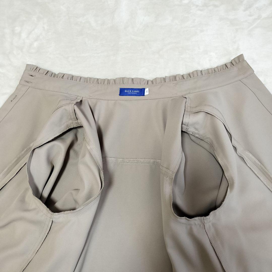 美品　ブルーレーベルクレストブリッジ　シャツワンピース　38サイズ
