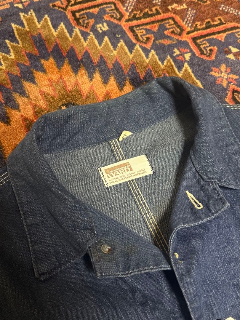 70s モンゴメリーワードcoverall jacket