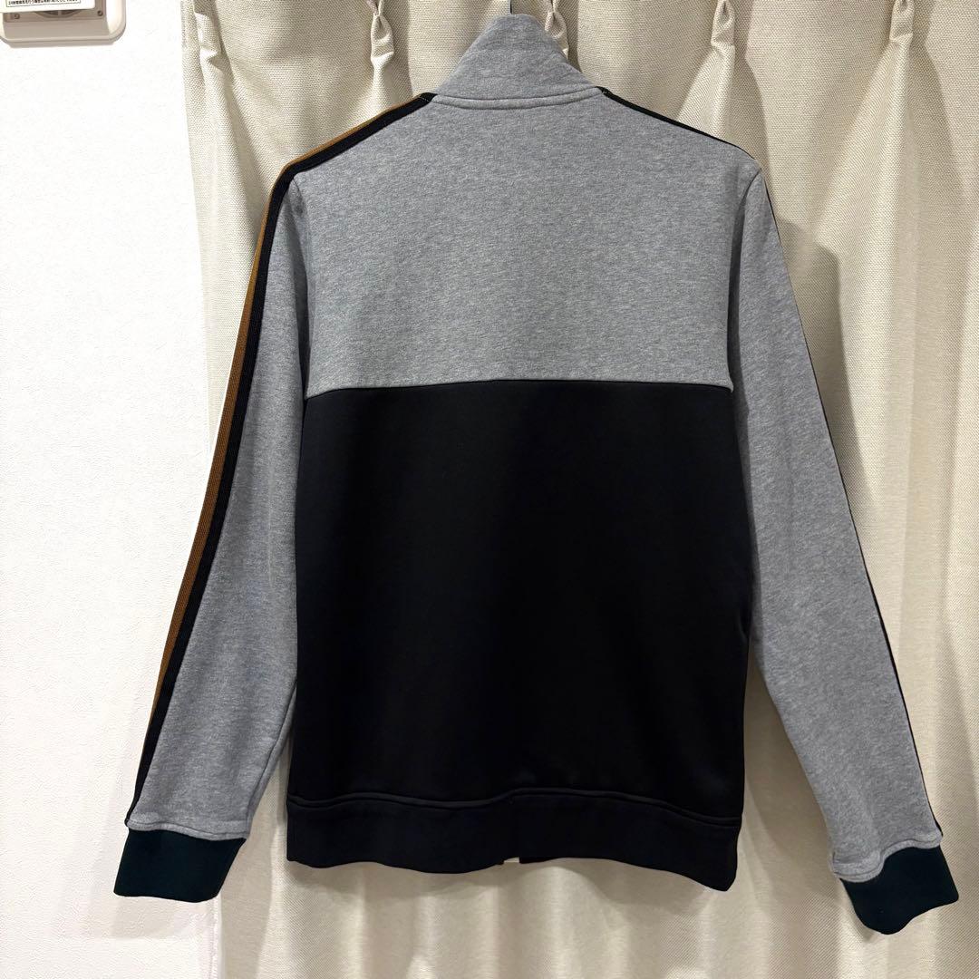 ☆美品☆N°21 トラックジャケット サイドライン ロゴ GY M