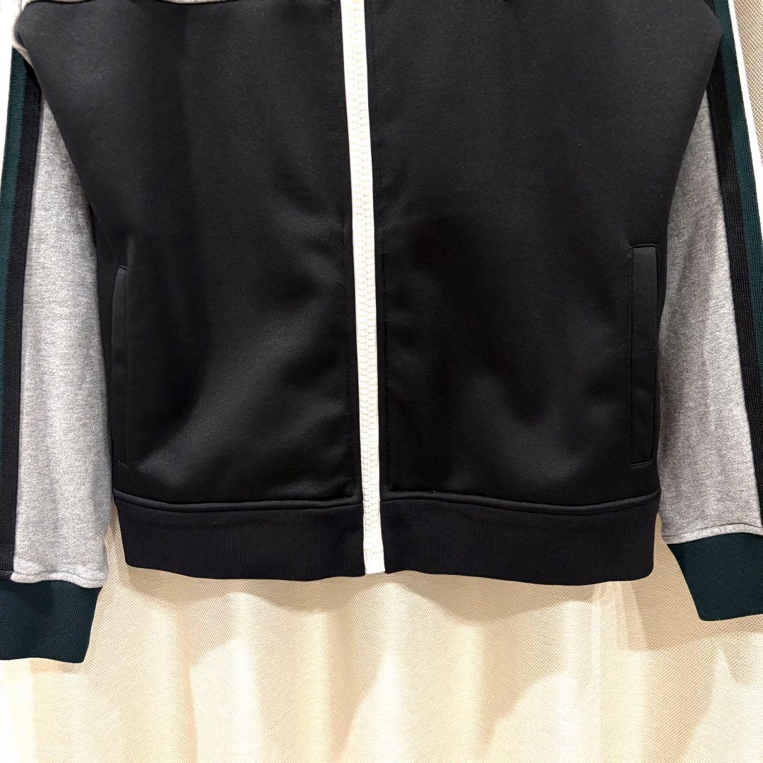 ☆美品☆N°21 トラックジャケット サイドライン ロゴ GY M