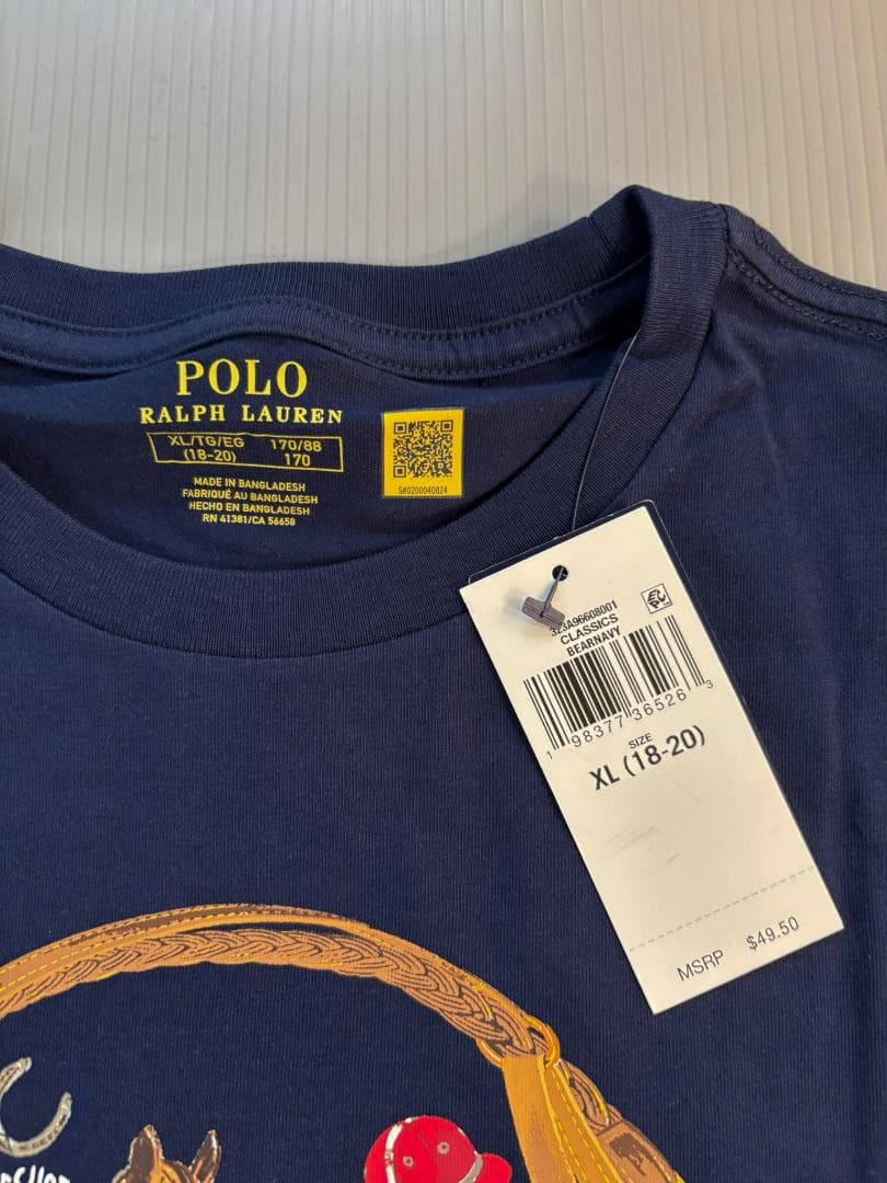 今季最新作新品　ラルフローレン　 ポロベア　 Tシャツボーイズ　XL170