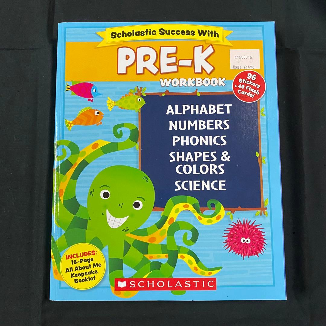 PRE-K WORKBOOK 未使用品