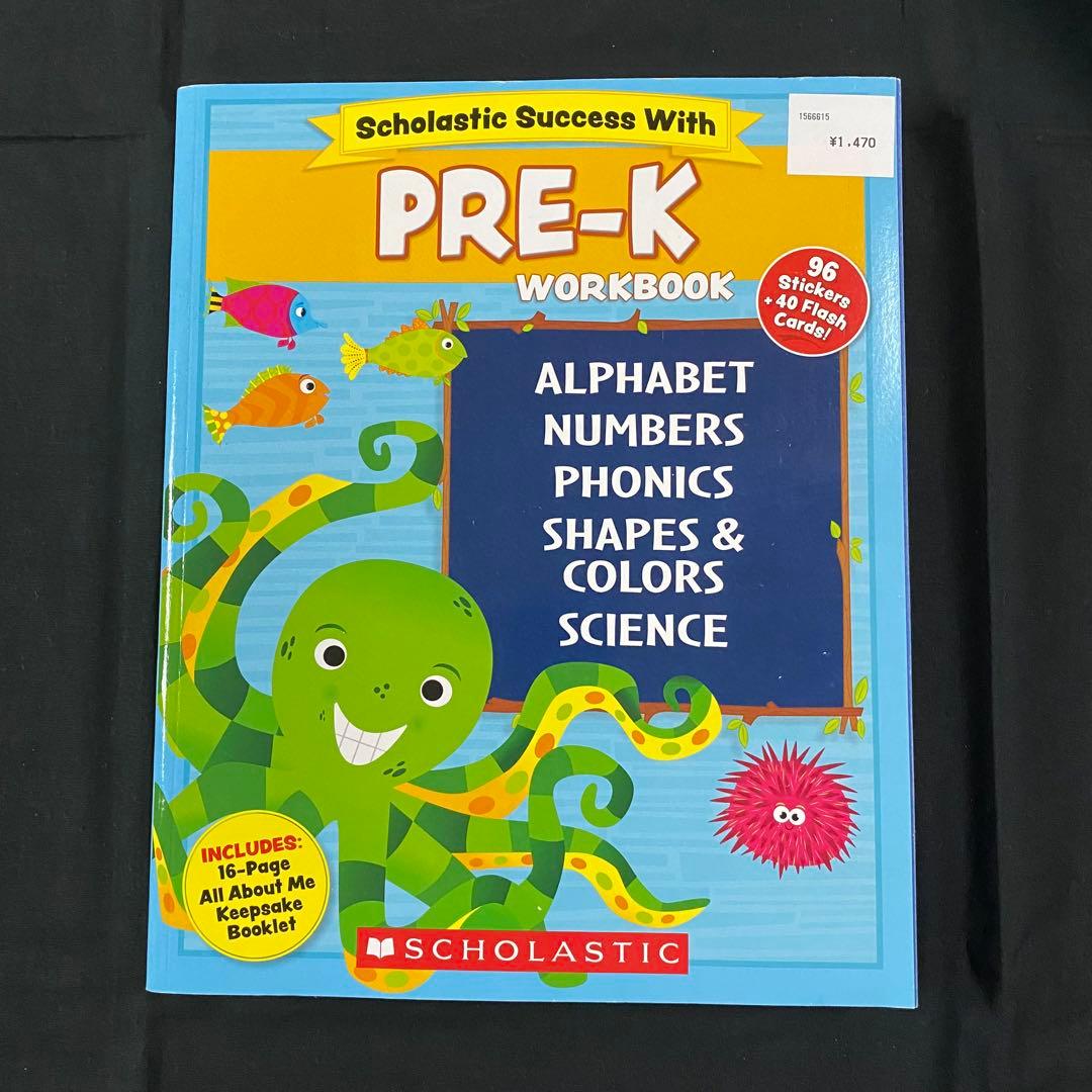 PRE-K WORKBOOK 未使用品