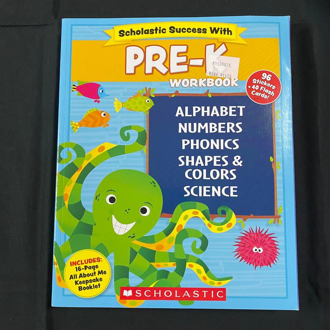 PRE-K WORKBOOK 未使用品