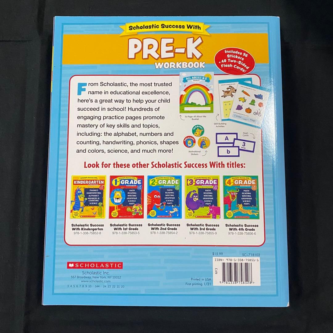 PRE-K WORKBOOK 未使用品