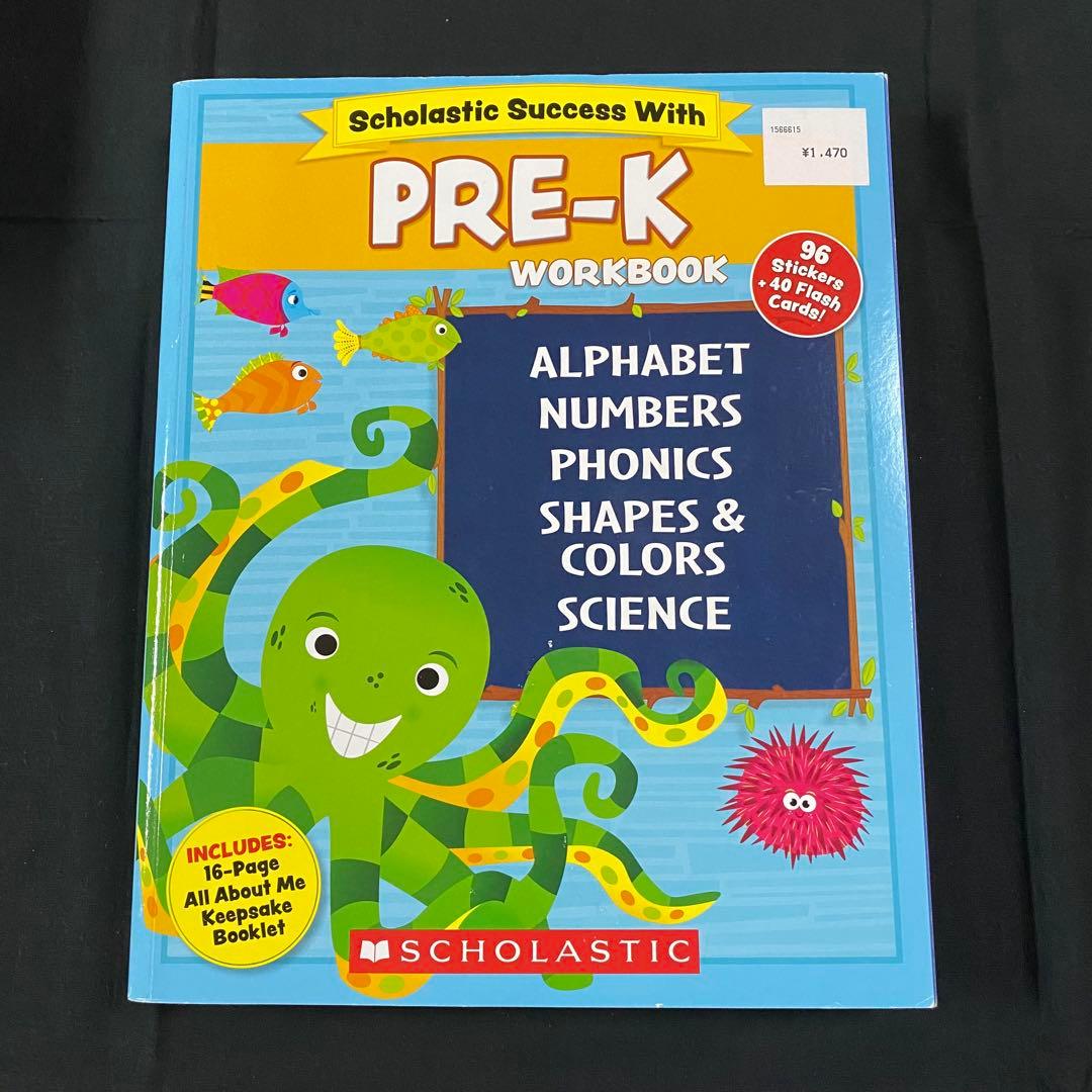 PRE-K WORKBOOK 未使用品
